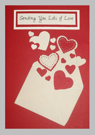 Valentine's Day Pop-Up Heart Card